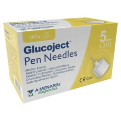 Online Glucoject Pen-Nadeln 31 Gx5 mm 0,25 mm, 100 St