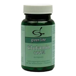 Online Green line Nutritheke Glutamin 100% Kapseln, 60 St