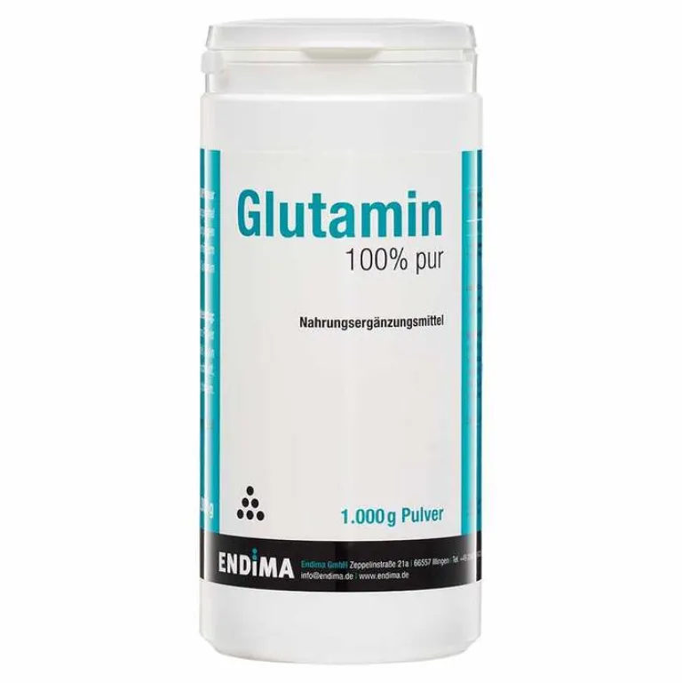 Online Endima Glutamin 100% Pur Pulver, 1000 g