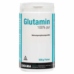 Endima Glutamin 100% Pur Pulver, 500 g
