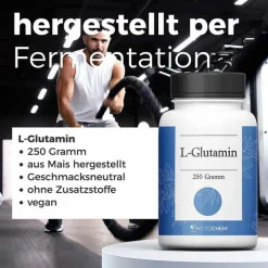 Sale Glutamin Pulver, 250 g Aminosäuren