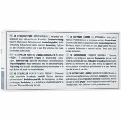 New Glycerin Zäpfchen Rösch 3 g gegen Verstopfung, 10 St Abführmittel