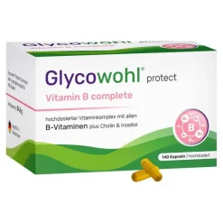 New Glycowohl Vitamin B complete + Inositol + Cholin Kapseln , 140 St
