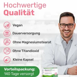 New Glycowohl Vitamin B complete + Inositol + Cholin Kapseln , 140 St