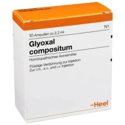 Hot Glyoxal compositum Ampullen, 10 St Heel