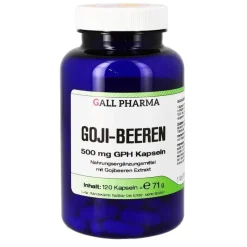 Clearance Hecht Pharma Goji Beeren 500 mg GPH Kapseln, 120 St