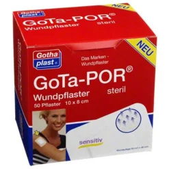 Gota-Por Wundpflaster steril 80x100 mm, 50 St