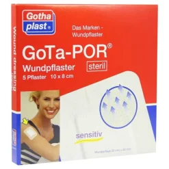 Discount Gota -Por Wundpflaster steril 80x100 mm, 5 St