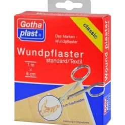Gothaplast Wundpflaster standard 1mx8cm Euroaufhänger, 1 St