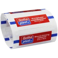Gothaplast Wundpflaster wasserfest 2x6 cm, 1 St