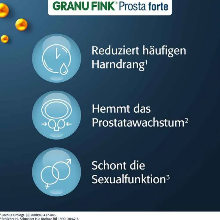 GRANU FINK Prosta forte 500 mg Hartkapseln, 40 St