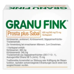Hot Granu Fink ® Prosta plus Sabal Hartkapseln, 200 St
