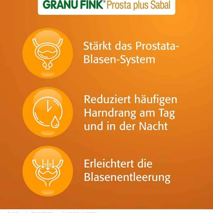 GRANU FINK® Prosta plus Sabal Hartkapseln, 120 St