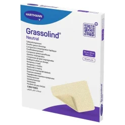 Discount Grassolind Salbenkompressen 10x10 cm steril, 10 St