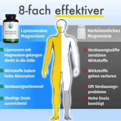 Green Naturals Magnesiumcitrat liposomal veg.Kapseln , 120 St