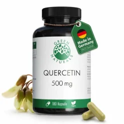 Clearance Quercetin 500 mg hochdosiert Kapseln , 180 St Quercetin