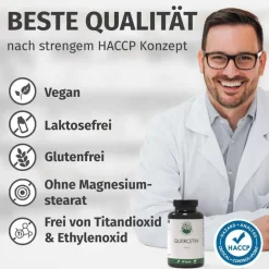 Clearance Quercetin 500 mg hochdosiert Kapseln , 180 St Quercetin