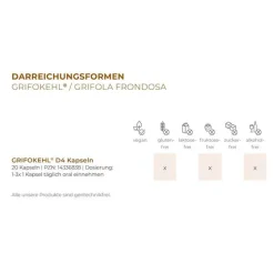 Clearance Grifokehl D4 Kapseln, 20 St G