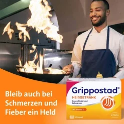 Online Heißgetränk bei Schmerzen und Fieber , 10 St Grippemittel