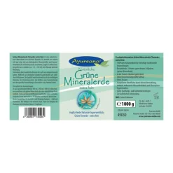 New Grüne Tonerde Pulver, 1 kg Sonstige Körperpflegeprodukte