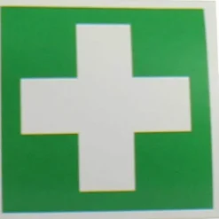 Sale Grünes Kreuz Aufkleber Verbandkasten, 1 St