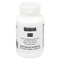 Sale Eder Health Nutrition Guarana 500 Kapseln, 60 St