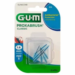 GUM Proxabrush Classic Ersatzbürsten 1,6 mm, 8 St