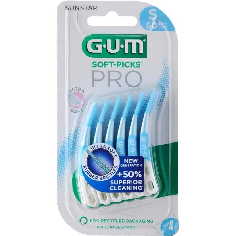 New GUM Soft-Picks Pro small, 60 St