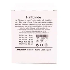 Online Haftbinde elastisch 10 cm x 20 m, 1 St Haft- & Fixierbinden|Binden & Verbände