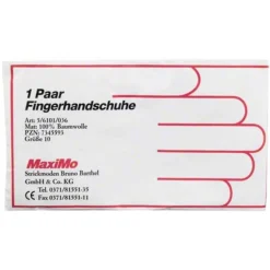 Hot Handschuhe Baumwolle Größe 10 Überlänge, 2 St Baumwollhandschuhe