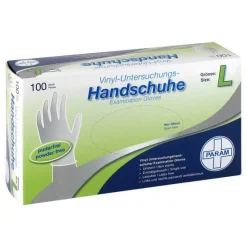 Hot Param Handschuhe Einmal Vinyl puderfrei L, 100 St
