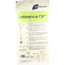 Best Dr. Junghans Handschuhe OP Latex Größe 6,5 s, 1X2 St