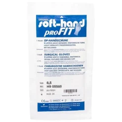 Discount Handschuhe OP Latex steril Größe 8,5, 2 St Latexhandschuhe