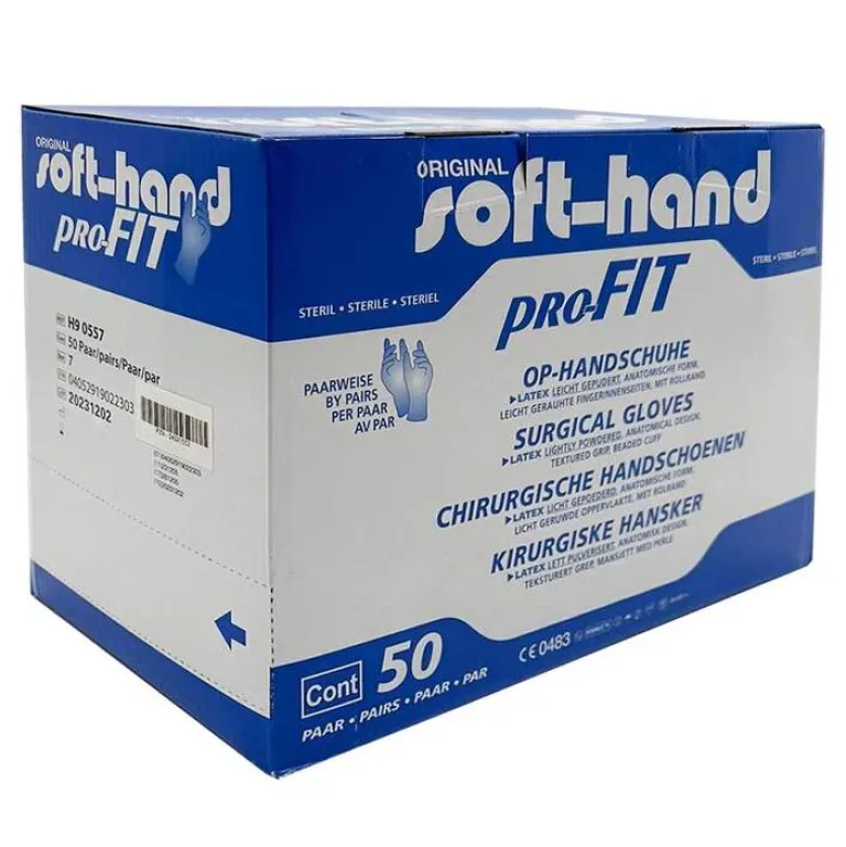 Sale Handschuhe OP Latex steril Größe 7, 2 St Latexhandschuhe