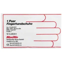 Clearance Maximo Handschuhe Strick Baumwolle Größe 7 dünn, 2 St