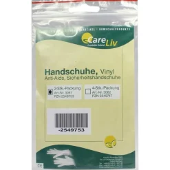 Discount CareLiv Handschuhe Vinyl Anti Aids, 2 St