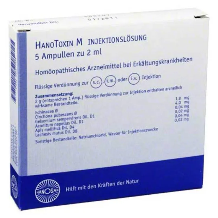 Hanotoxin M Injektionslösung, 5X2 ml