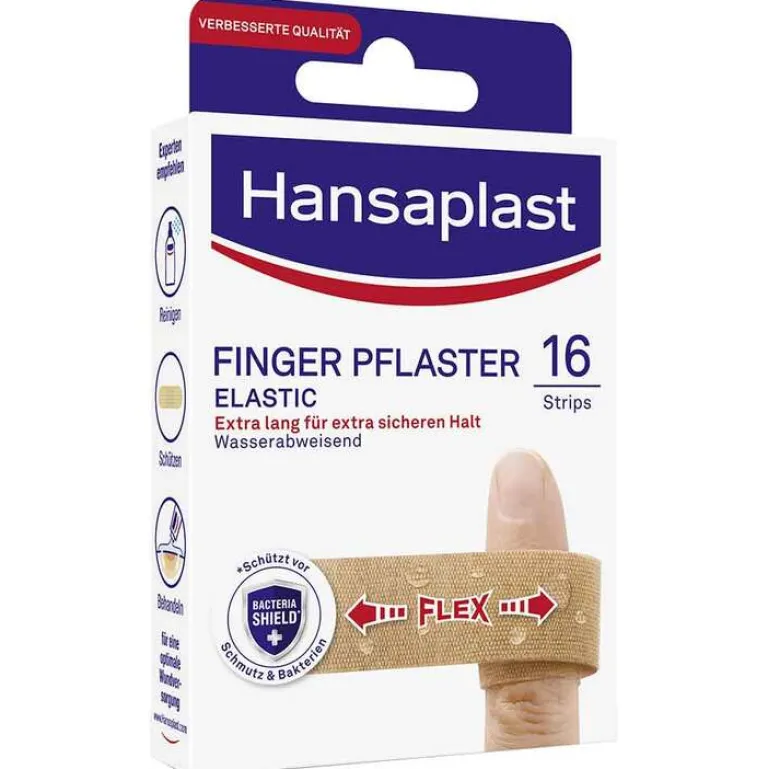Best Hansaplast Elastic Finger Pflasterstrips, 16 St