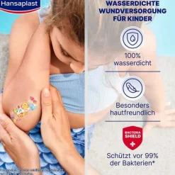Discount Hansaplast Kinder Pflasterstrips Aqua Protect, 20 St
