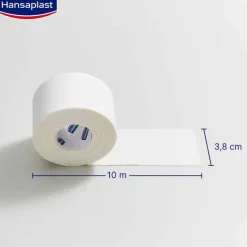 Outlet Hansaplast robustes Sporttape 3,8 cmx10 m weiß, 1 St