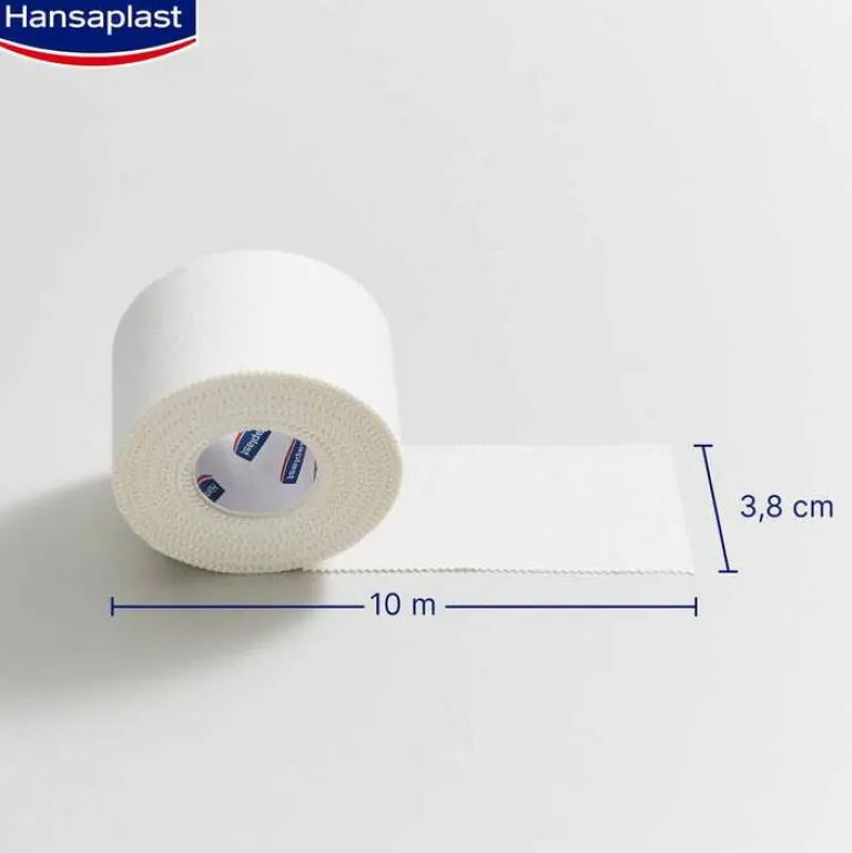 Outlet Hansaplast robustes Sporttape 3,8 cmx10 m weiß, 1 St
