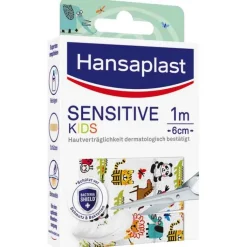 Hansaplast Sensitive Kinder Pflaster 6 cmx1 m, 1 St