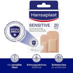 Best Hansaplast SENSITIVE Pflasterstrips Hautton light, 20 St