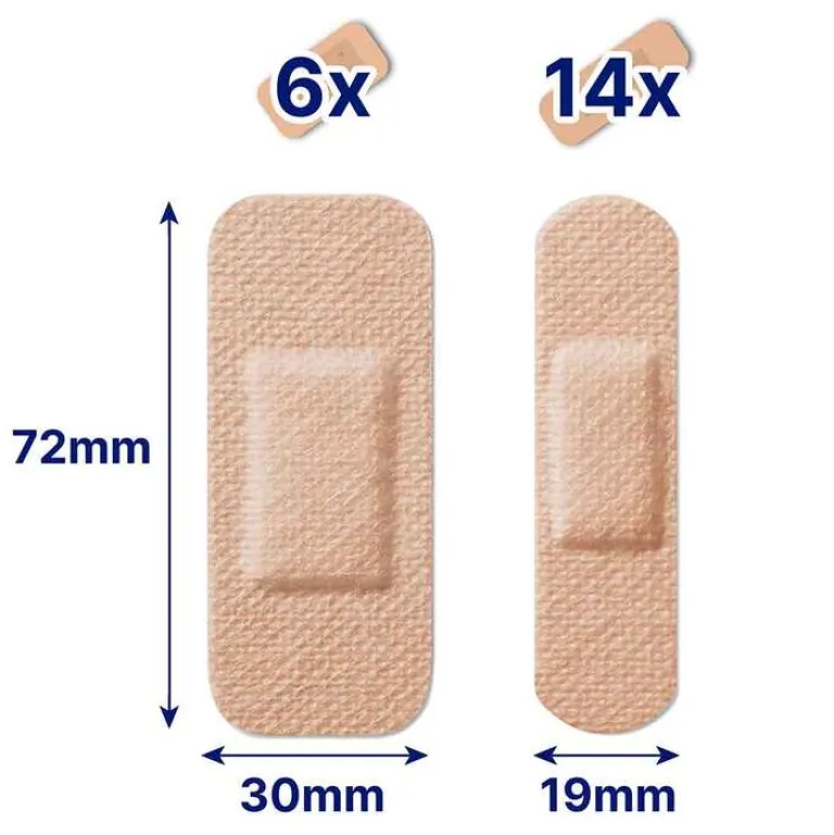 Best Hansaplast SENSITIVE Pflasterstrips Hautton light, 20 St