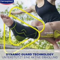 Hansaplast Sport Fußgelenk-Bandage Größe S/M, 1 St