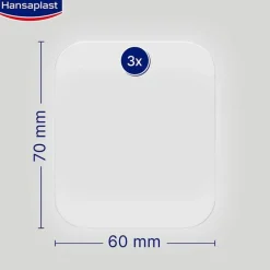 Discount Hansaplast Zweite Haut Schutz Pflaster gross, 3 St