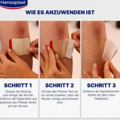 Discount Hansaplast Zweite Haut Schutz Pflaster gross, 3 St
