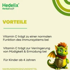 Hedelix Herbalsept Immun Lutscher Kids, 6 St