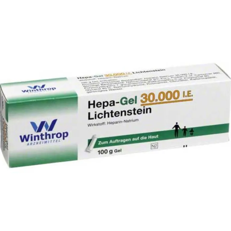 New Winthrop Hepa Gel 30.000 I.E. Lichtenstein, 100 g