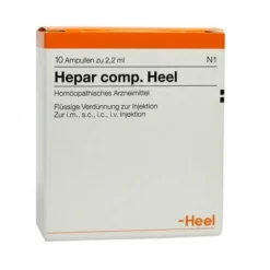 Hot Heel Hepar comp. Ampullen, 10 St
